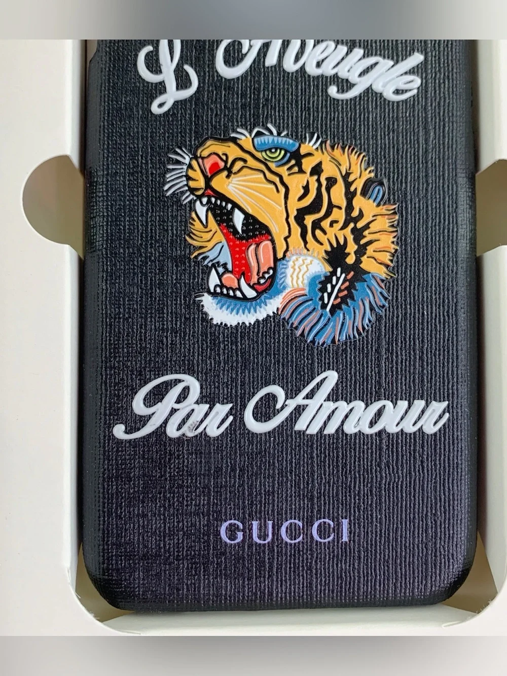 Gucci New Tiger 'L'Aveugle‎ Par Amour' iPhone 6 Case